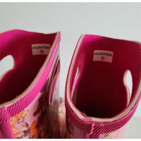 Hunter x Target Women's Rain Boots Size 5 Pink - Picture 7 of 9
